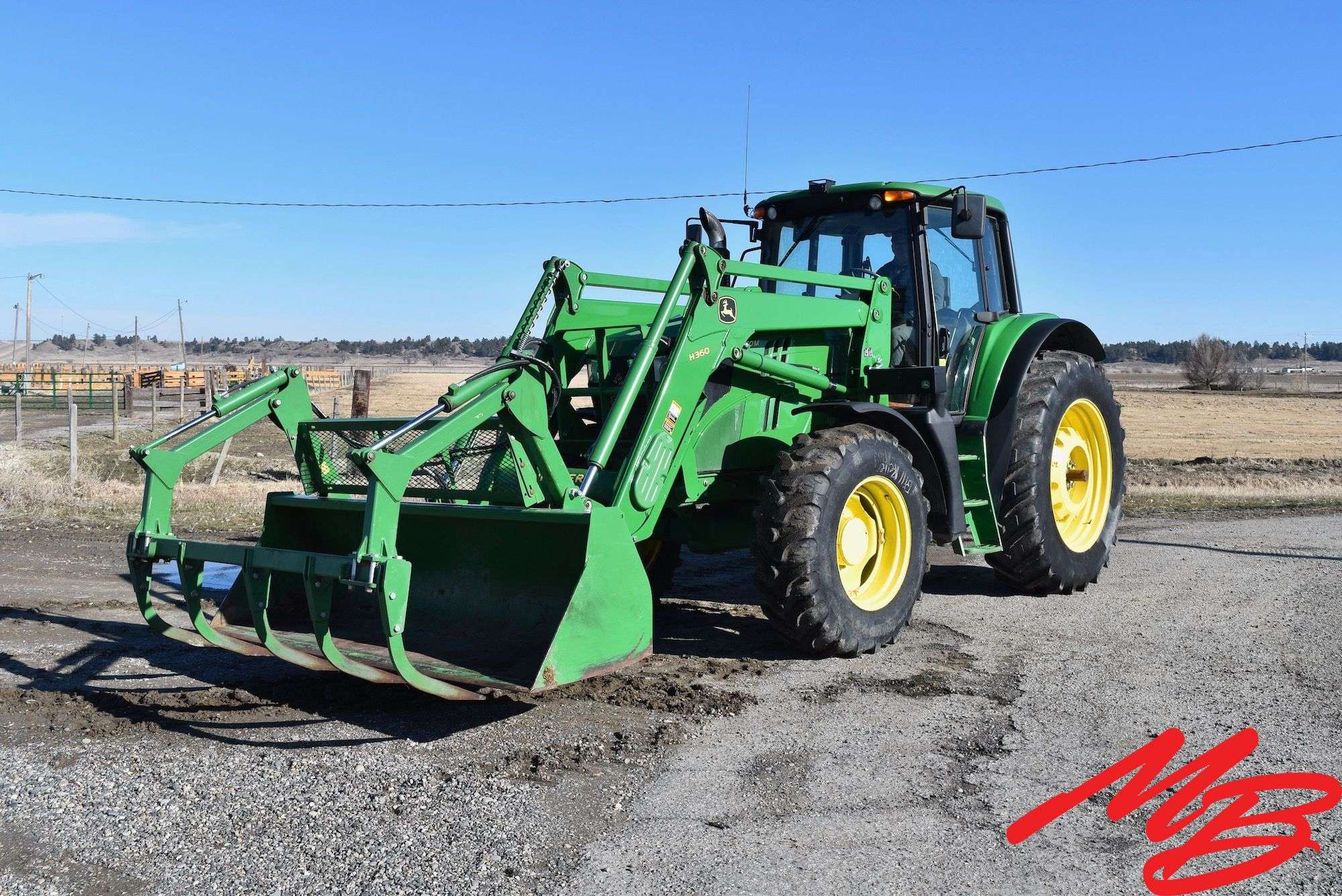 2017 John Deere  6150M Tractor (3,239hrs)