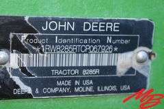 2013 John Deere  8285R Tractor (3,862hrs)