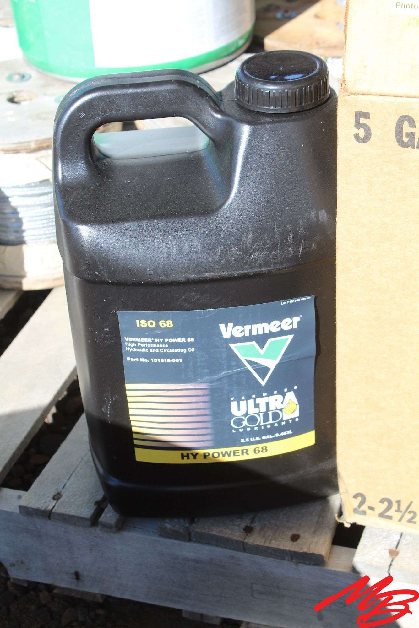 5gal Vermeer HY Power 68 Hydraulic Oil - Musser Bros Inc