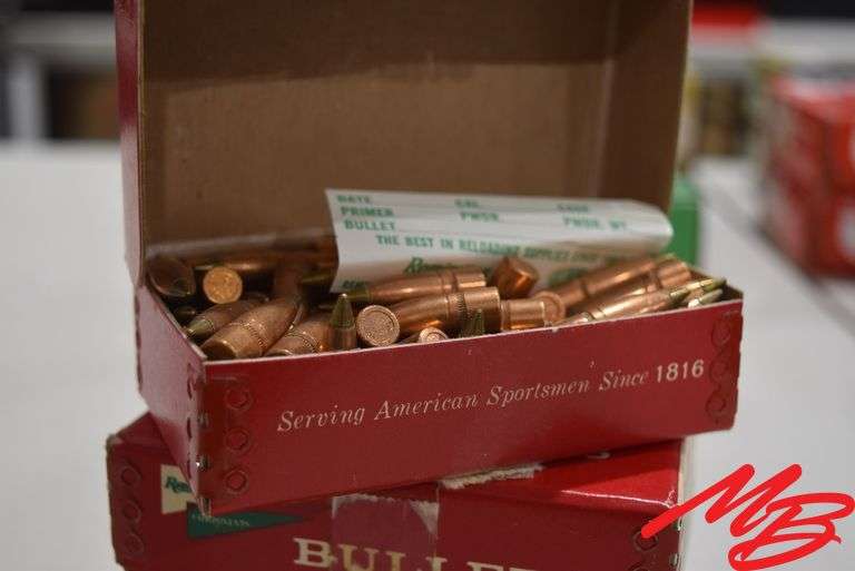 (3) Boxes 30 Cal Bullets