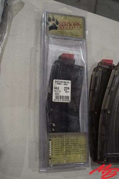 (3) Black Dog Mag AR-15/22 Magazines