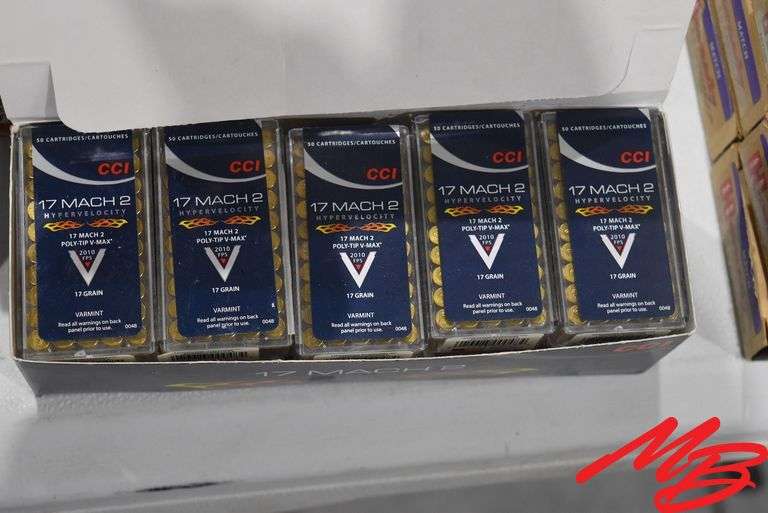 (1) Box CCi 17 MACH-2 Ammunition