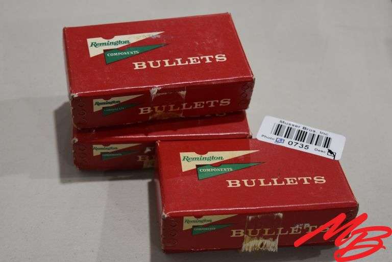 (3) Boxes 30 Cal Bullets