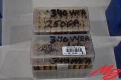 (2) Cases Ammo: 340 wby mag