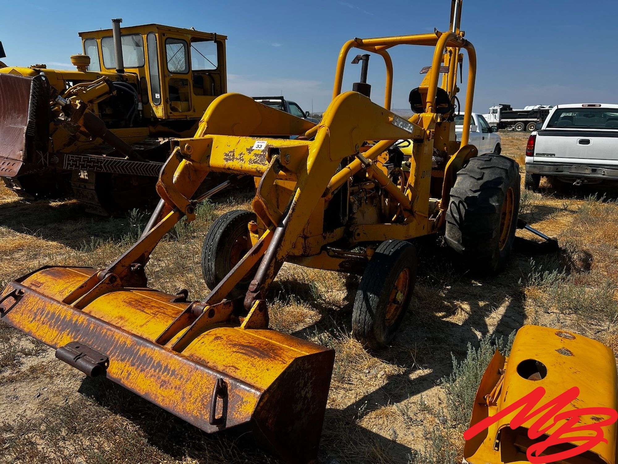 John Deere 400 Backhoe-Non Runner