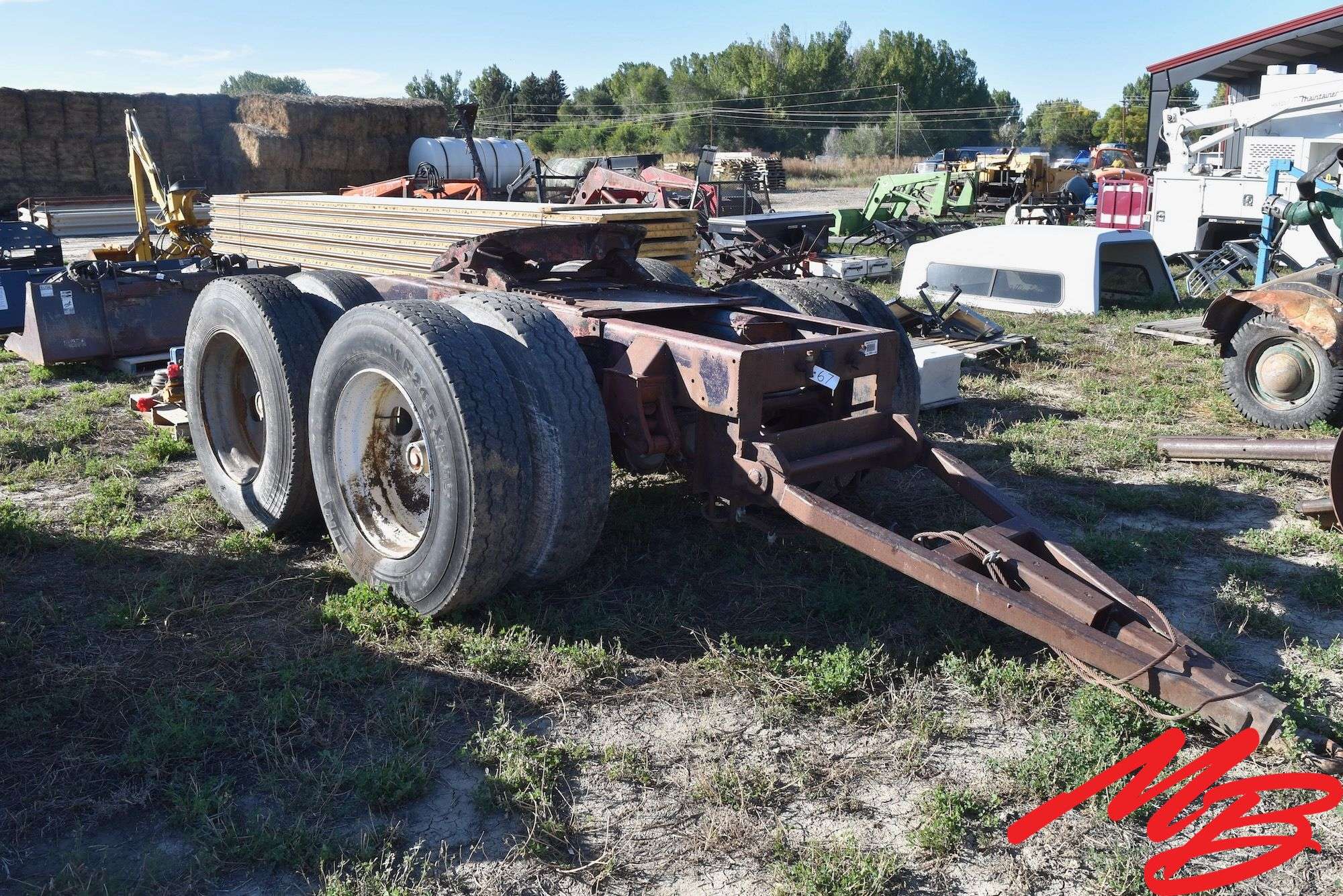 5th Wheel Dolly w/Pintle Hitch
