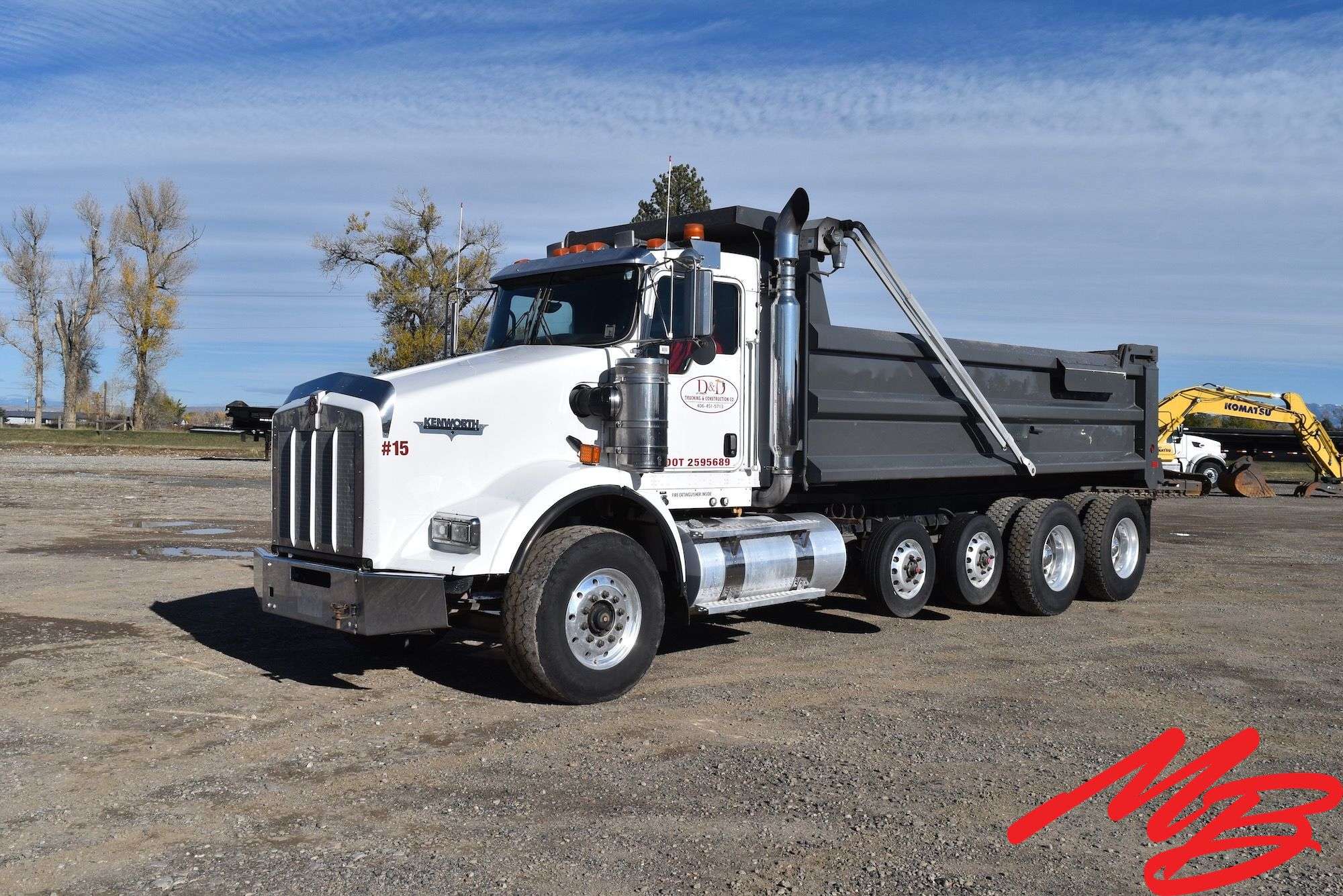 2008  Kenworth  T800 Dump Truck