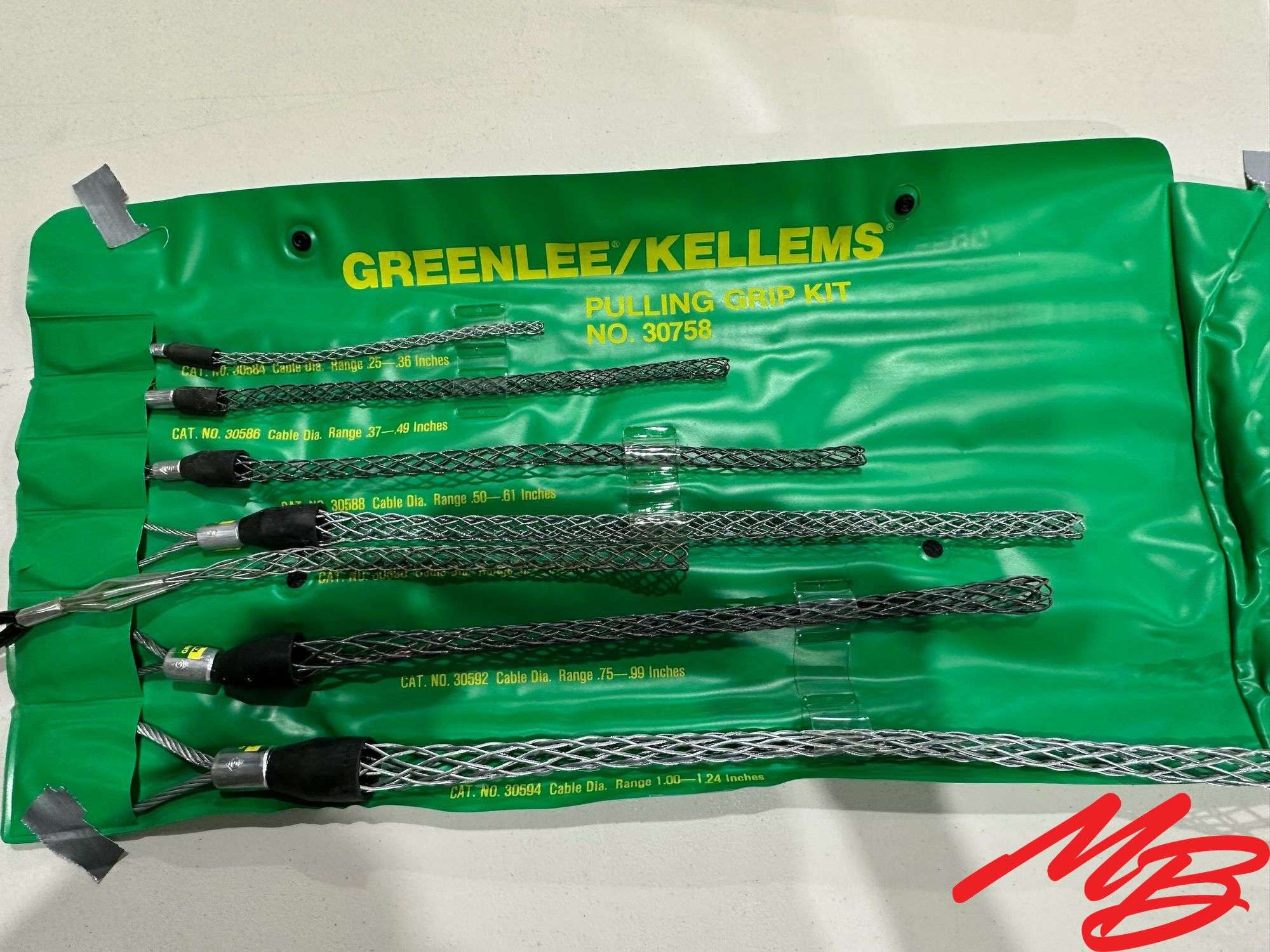 Greenlee/Kellems Pulling Grip Kit No 30758