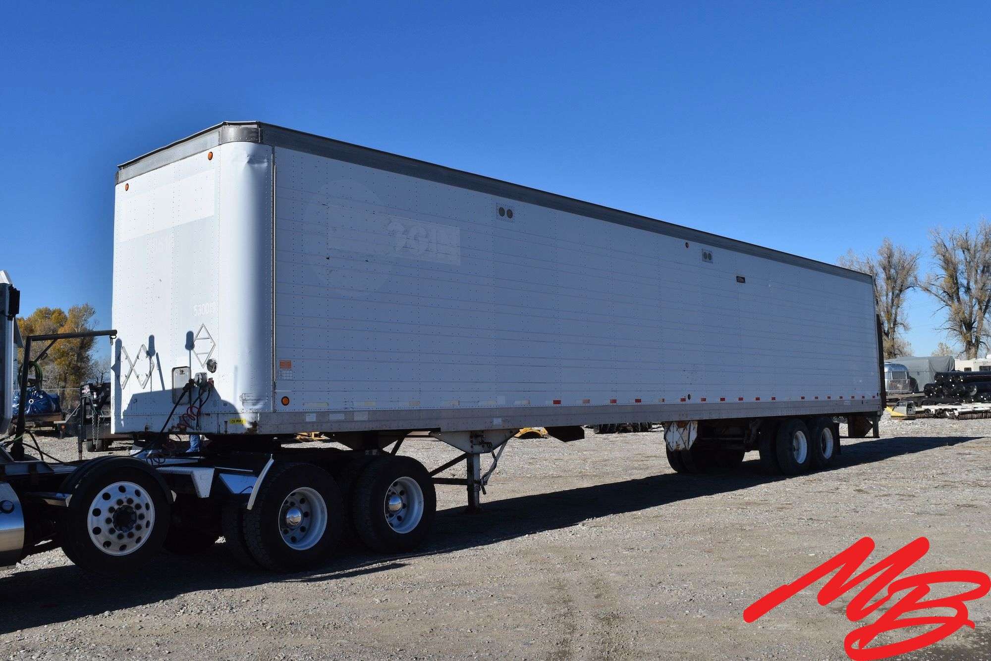 1991  Lufkin  Van/Job Semi Trailer  53'