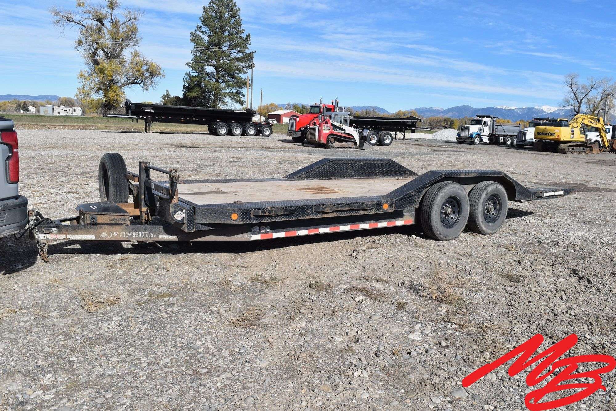 2020  Iron Bull  Hydraulic Tilt Flatbed Trailer  23'x102"