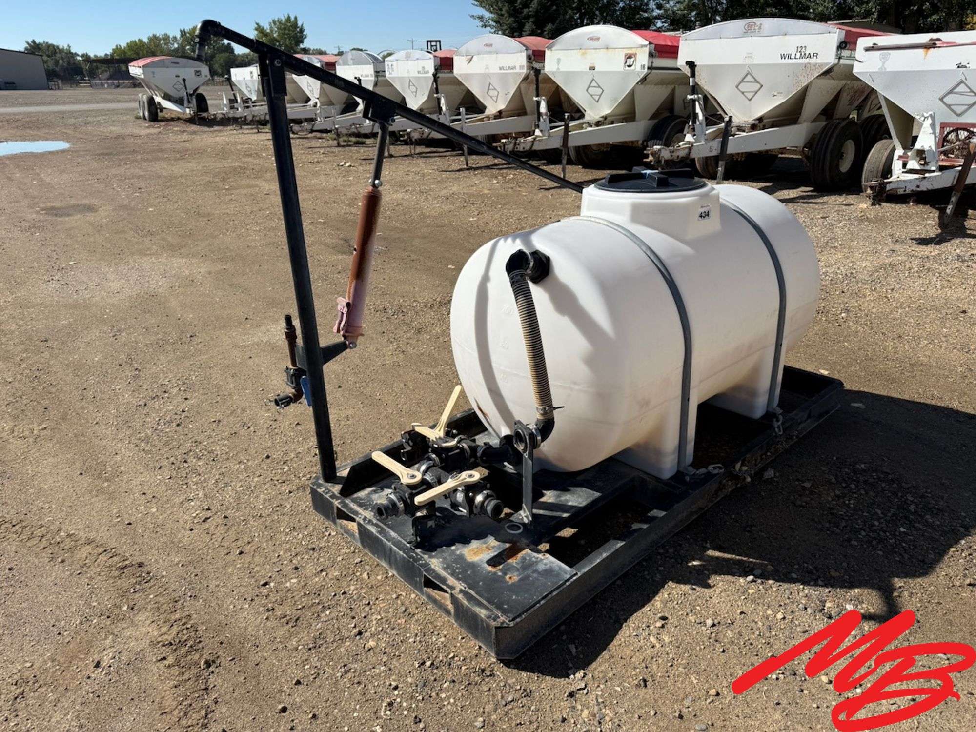 Quality Liquid Feed 325 Gallon On Truck Bed Skid