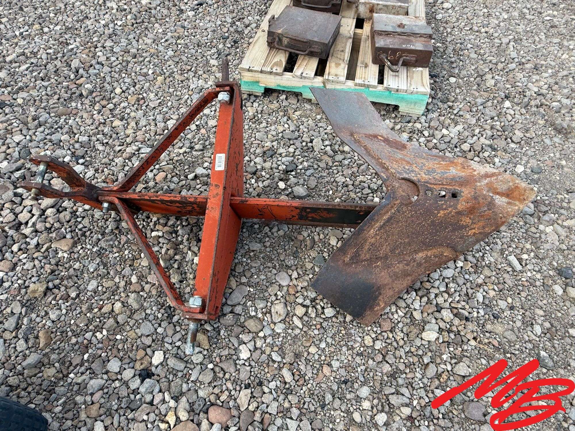 3-Point Ditcher used for cable/pipe puller