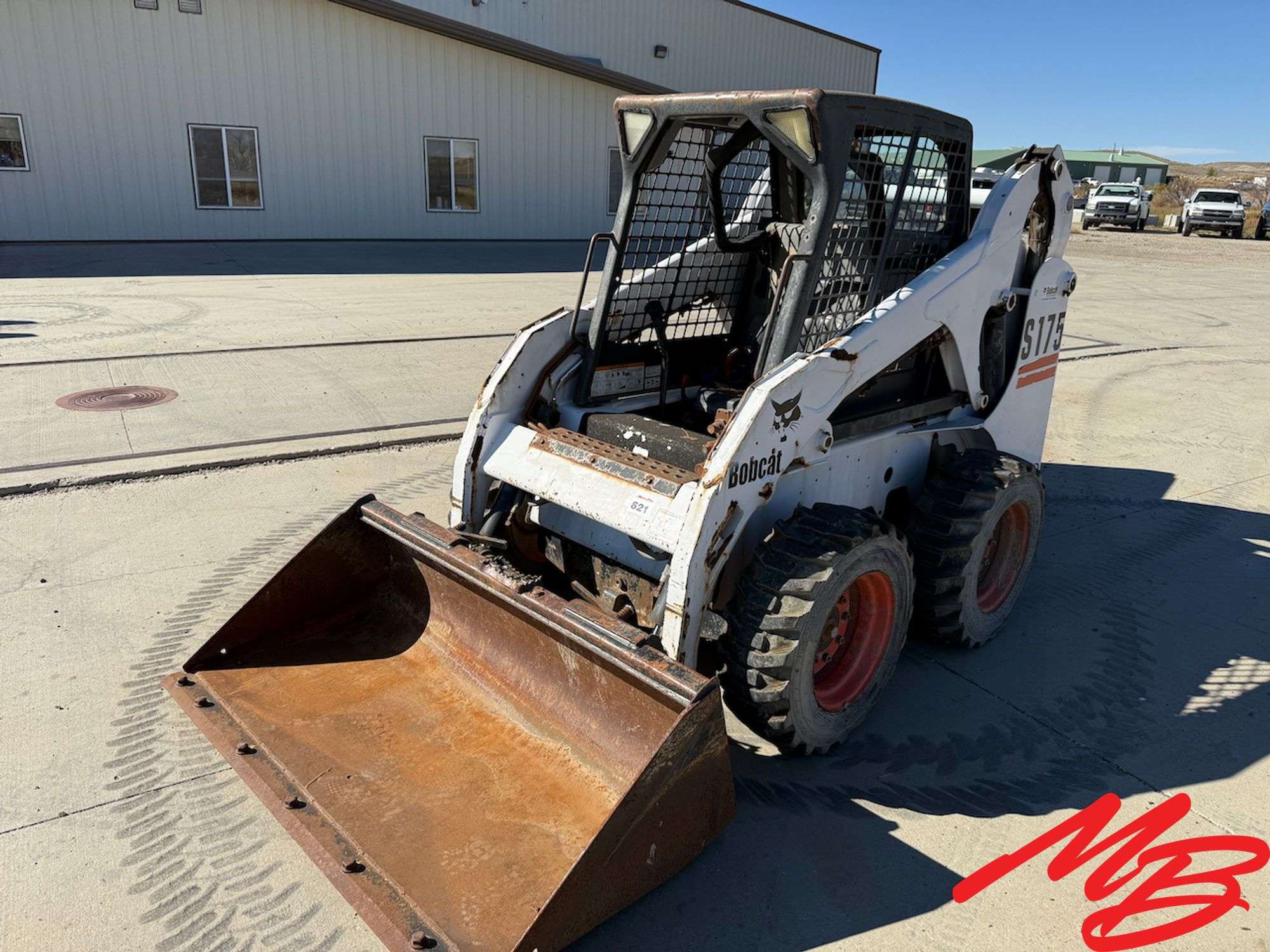 Bobcat S175 Skid Steer, Unknown Hours