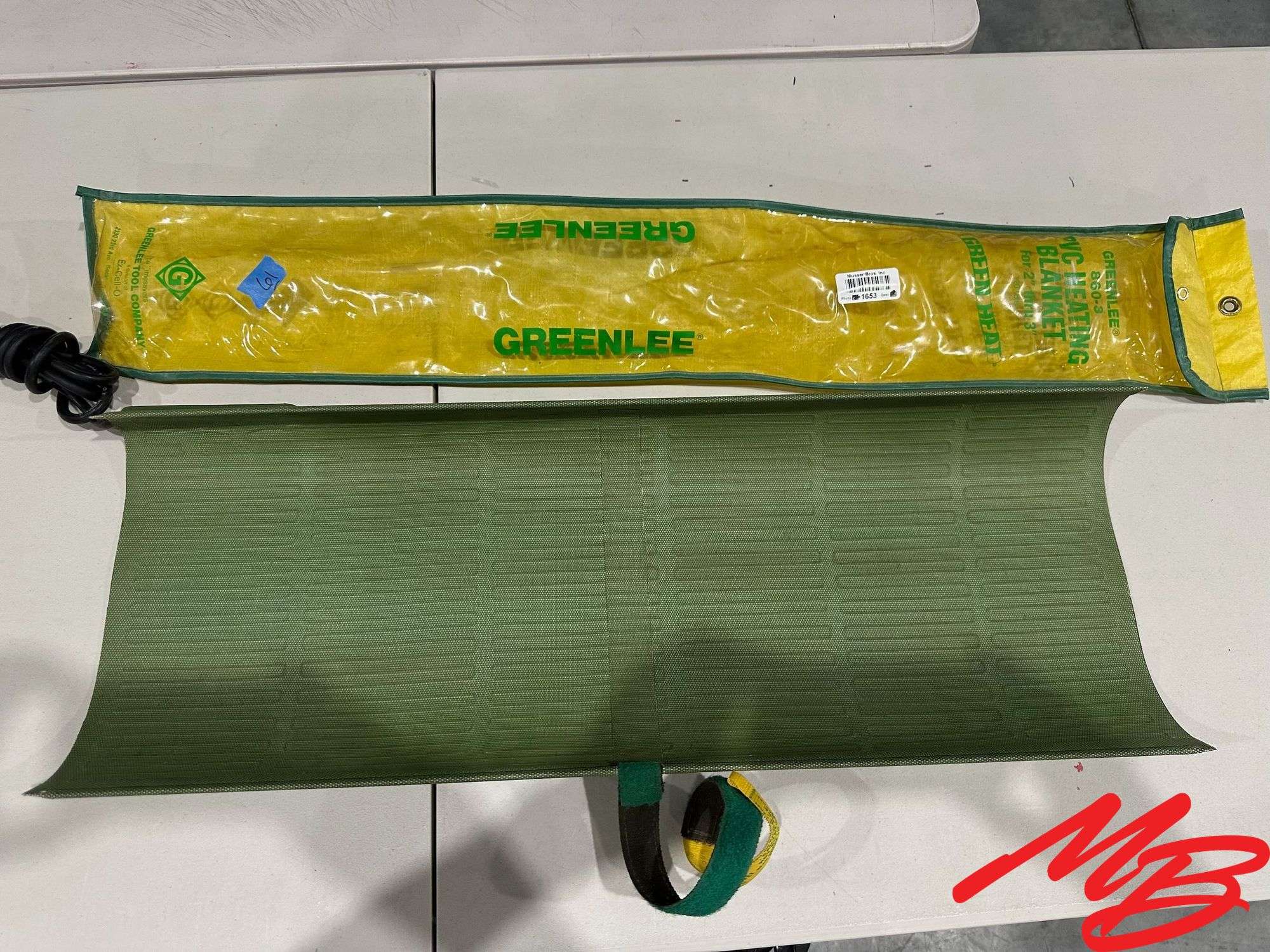 Greenlee PVC Heating Blanket, 2"-3"