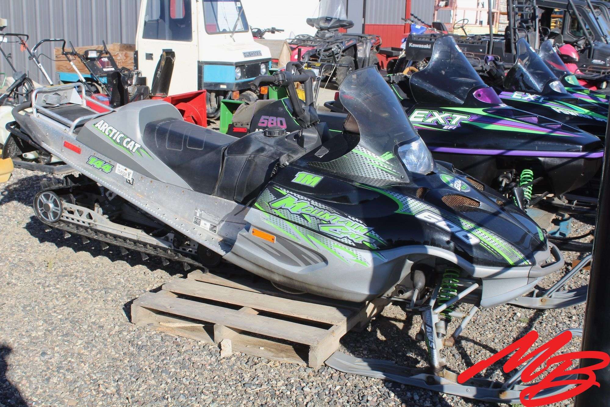 2003  Arctic Cat  600 Mountain Cat Snowmobile