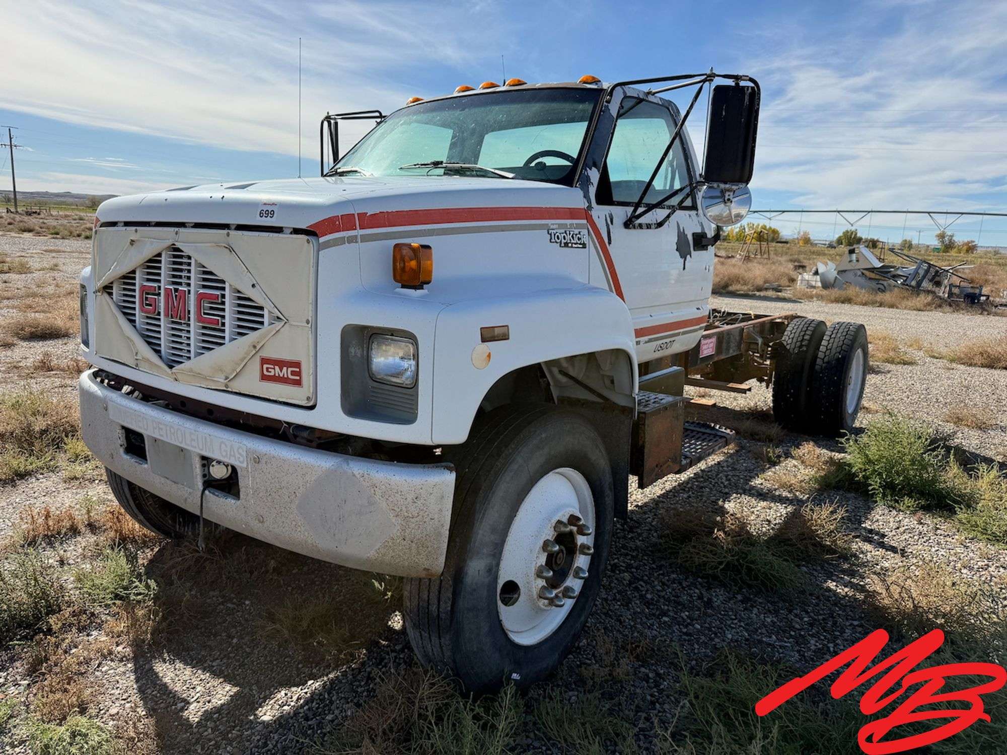 1993 GMC C7000 Topkick C Series SL Truck, 433,207 Miles