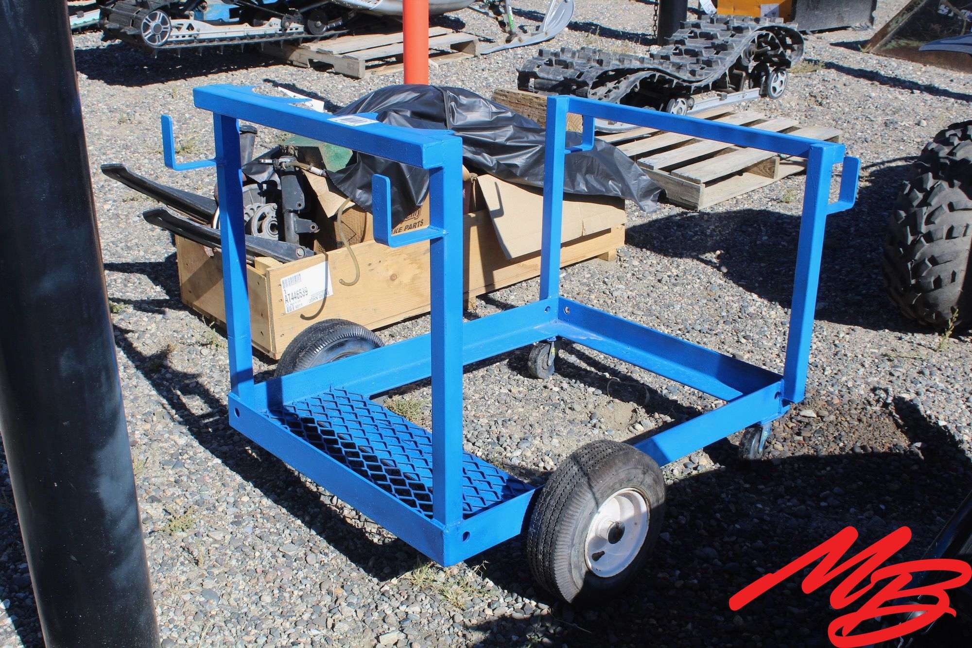 Welder Cart on Wheels, 45x28