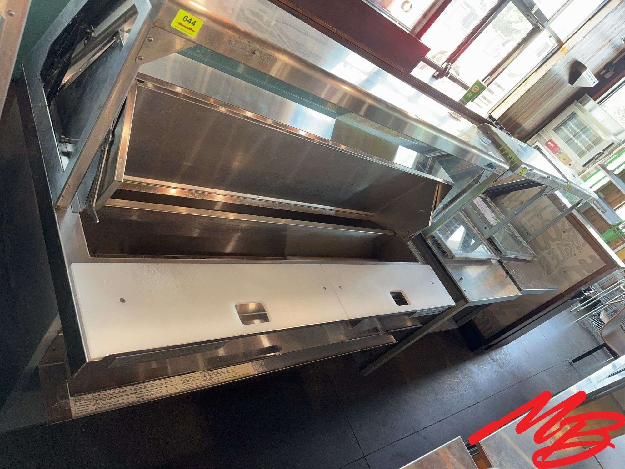 SS Tri Basin Cooling Table