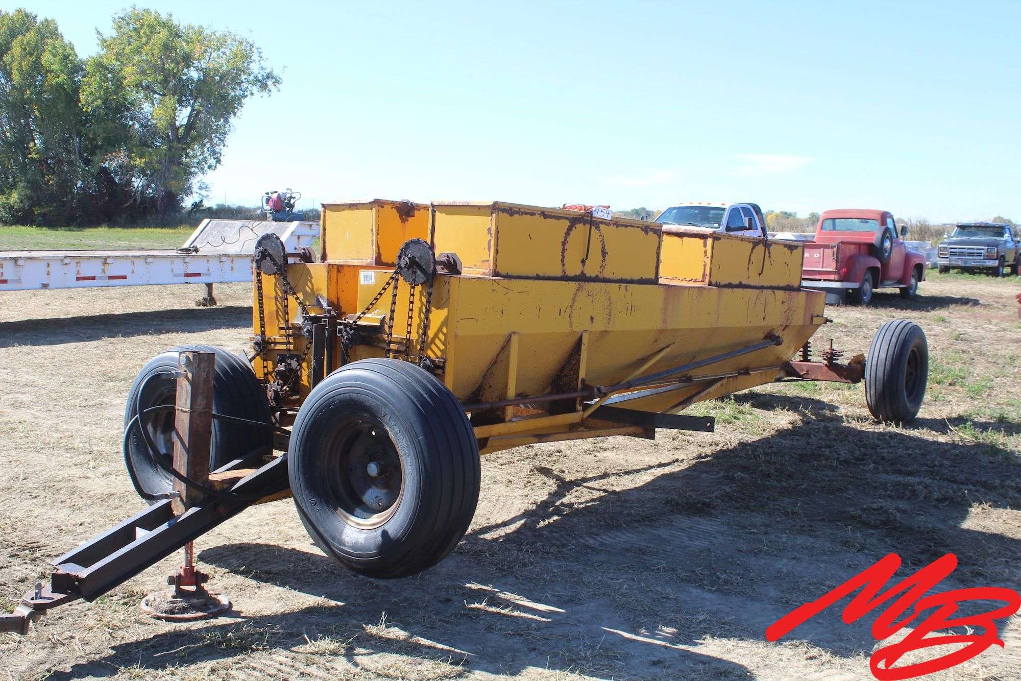 Barber Drop Spreader, 28' Folding Spreader