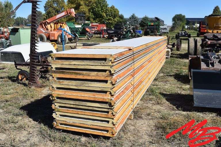 (16) Insulated Panels, 36"x23', 2" Thick (new)