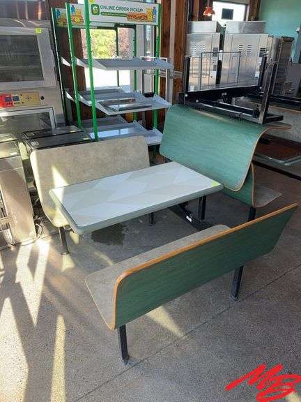 (3) Seating Booths
