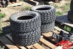 (4) Tires:  (2) 23x80-12, (2) 23x10.50-12 (gd)