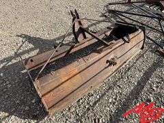 6' Box Scraper, 3-Point *Poor condition