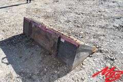 CAT Skid Steer Bucket, 78"
