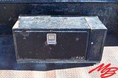 Steel Flatbed 17'9x8' w/Metal Toolbox