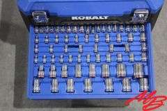 Kobalt Tool Set, 1/4"-1/2" Ratchet Set