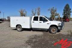 2009  Dodge  Ram 3500 HD 4x4 Crew Cab Service Truck