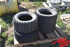 (4) Tires:  (2) 23x80-12, (2) 23x10.50-12 (gd)