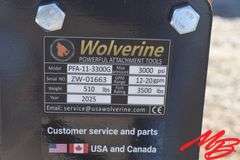 2025 Wolverine Hydraulic Skid Steer Forks (New)