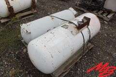 (2) Propane Tanks, 74.3gallon & 33gallon