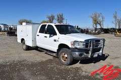 2009  Dodge  Ram 3500 HD 4x4 Crew Cab Service Truck