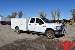 2009  Dodge  Ram 3500 HD 4x4 Crew Cab Service Truck