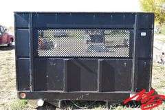 Steel Flatbed 17'9x8' w/Metal Toolbox