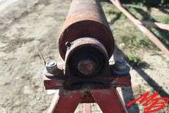 One Pair of Saw Horses w/Rolling Pipe, 32"x14'