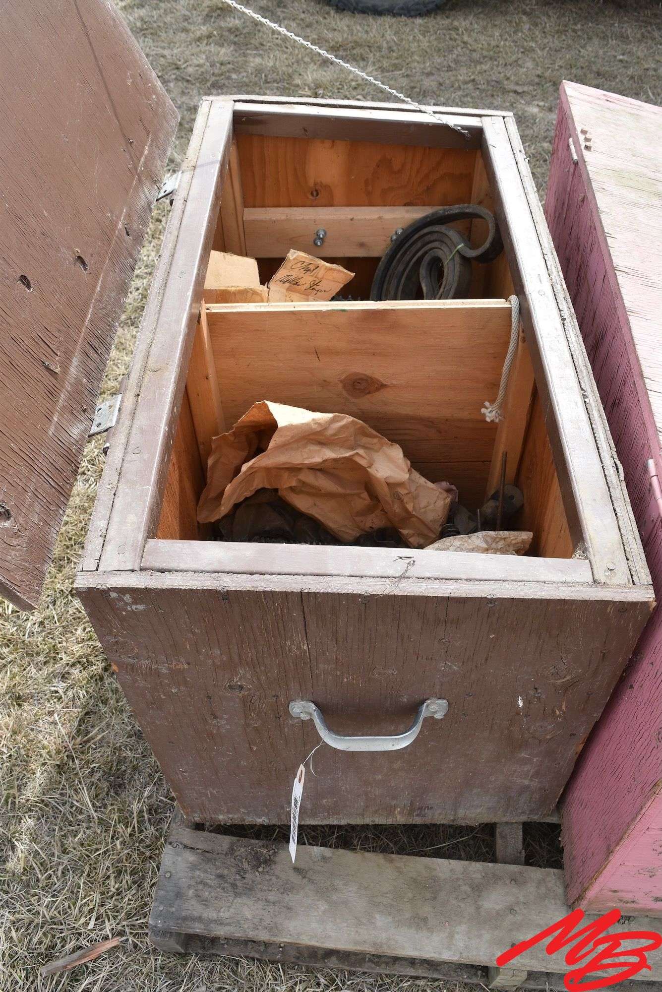 Box of Misc Top Saver Parts