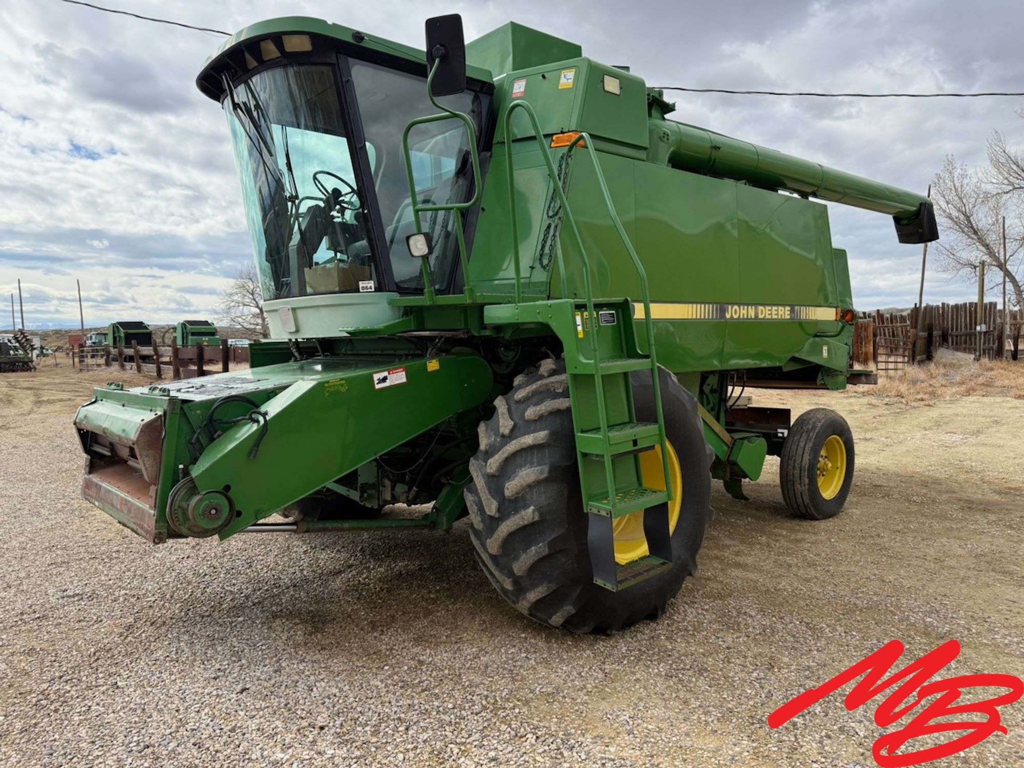 John Deere 9600 Combine, 3,098 Hours