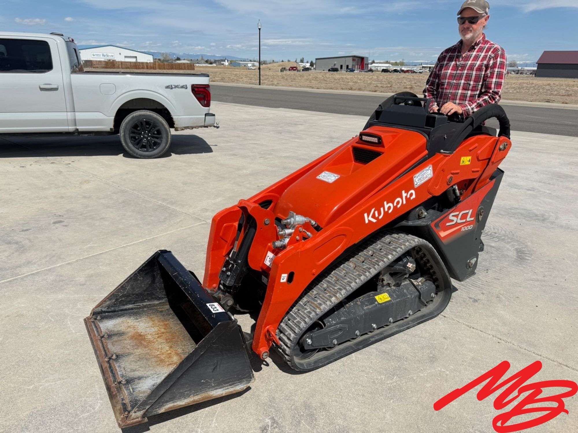 2022 Kubota SCL 1000 Mini Skid Steer, 438 Hours