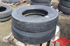 (2) Truck Tires 11R24.5 (gd)