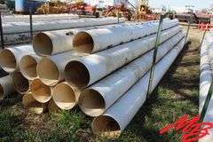 Plastic Gated Pipe, 12"x30', 20" spacing