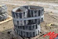 Used 18" Rubber Tracks
