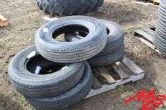 5 New Trailer Tires, ST235/80R16