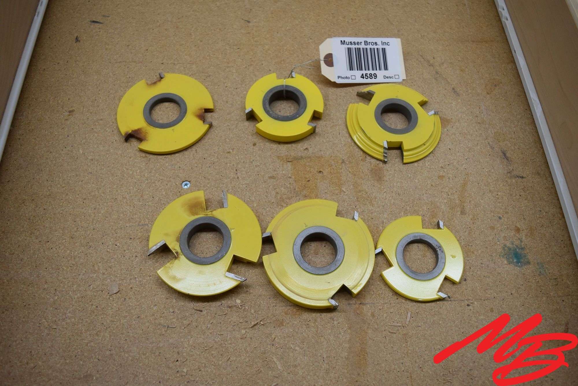 Shaper Bit Set, Cabinet Door Pattern