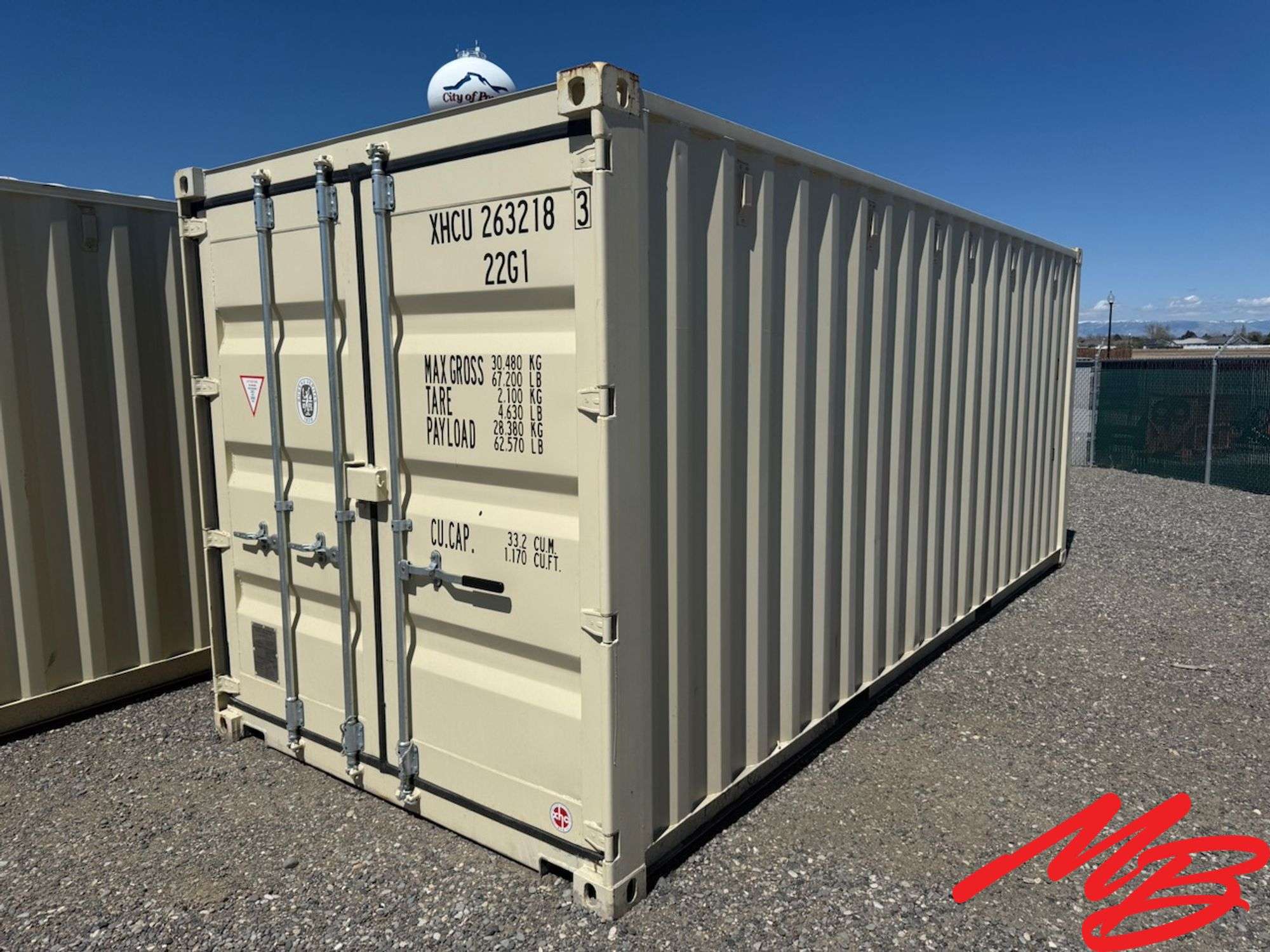 2024 20'x8' Container-One Trip