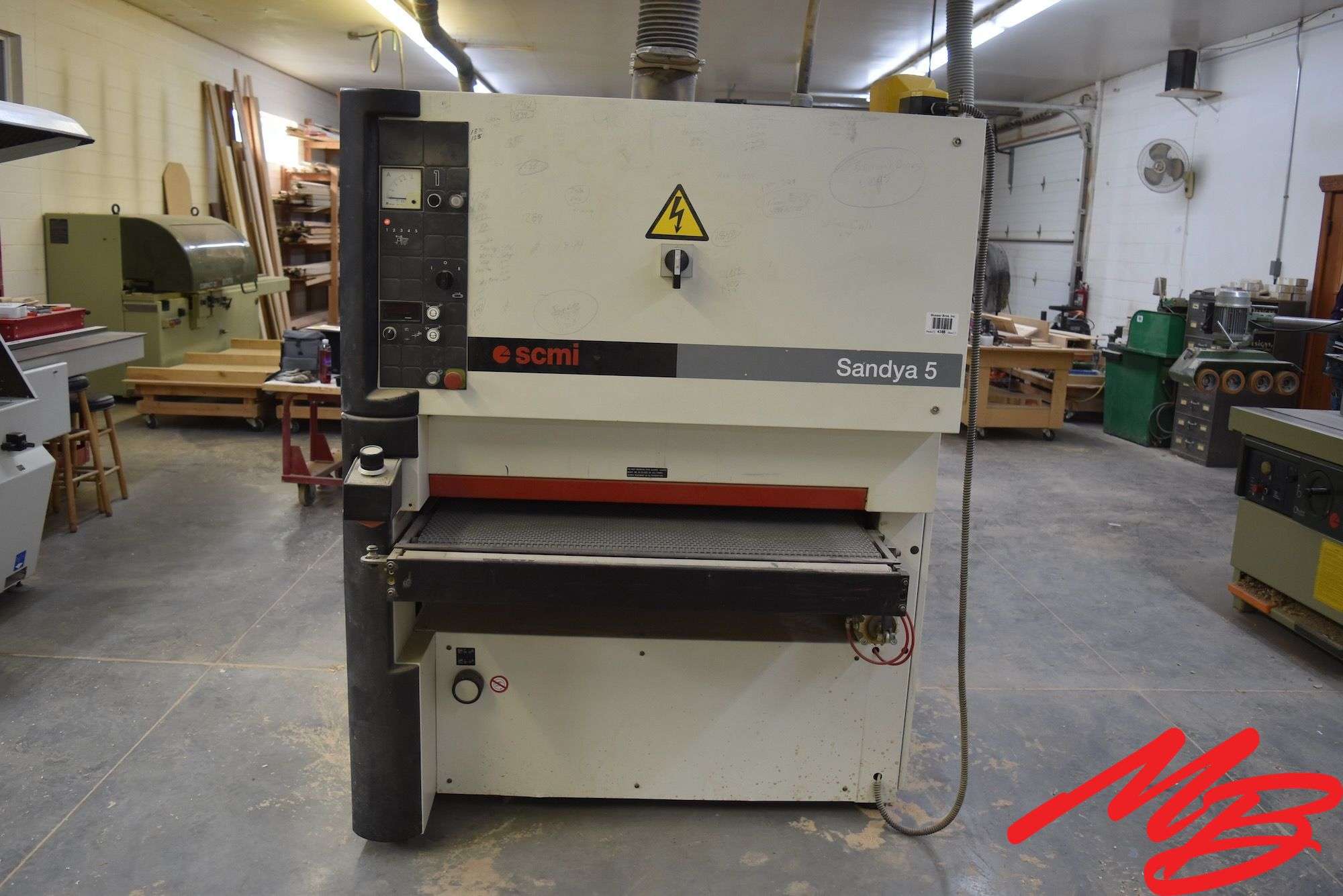 2000 SCMI Sandya 5 Wide Belt Sander