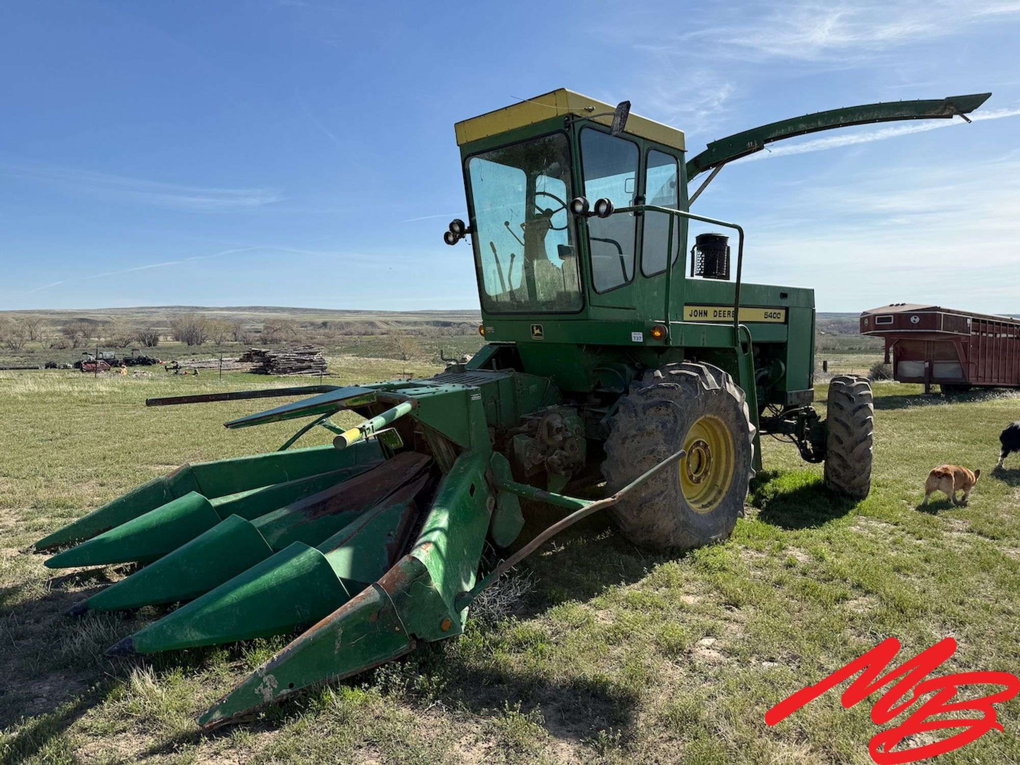 John Deere 5400 Self Propelled Forage Harvester, 1,042 Hours