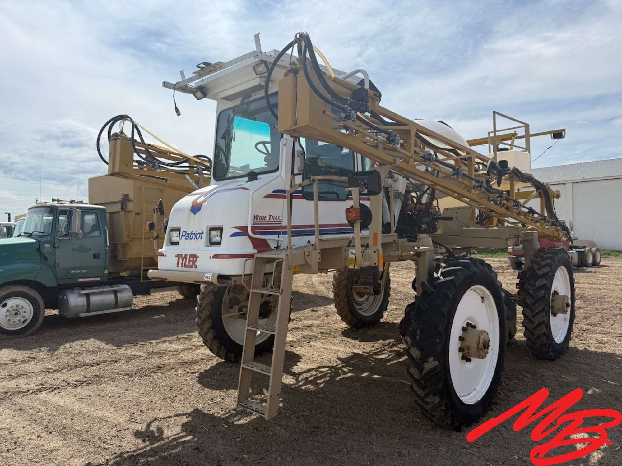 Tyler Patriot WT WideTrax Self Propelled Sprayer w/ 90' Booms, 01,424 HMR